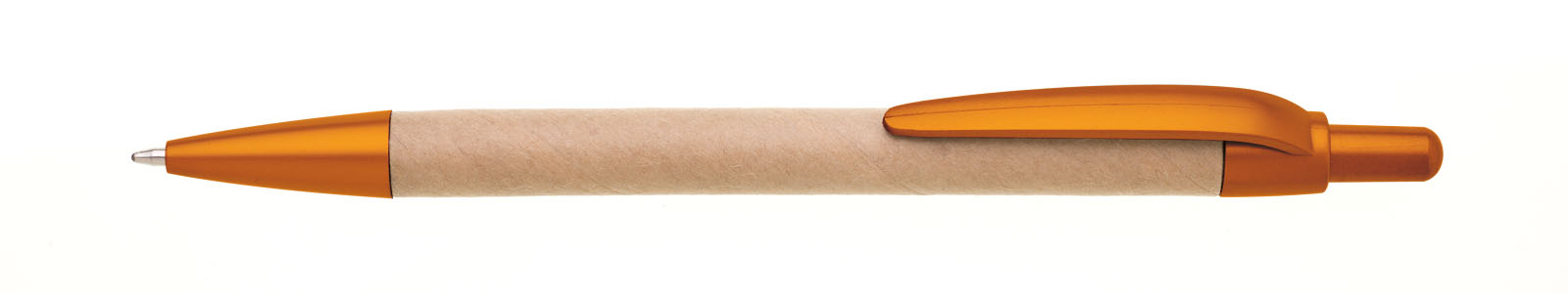 VIRON METALIC propiska papírová oranžová