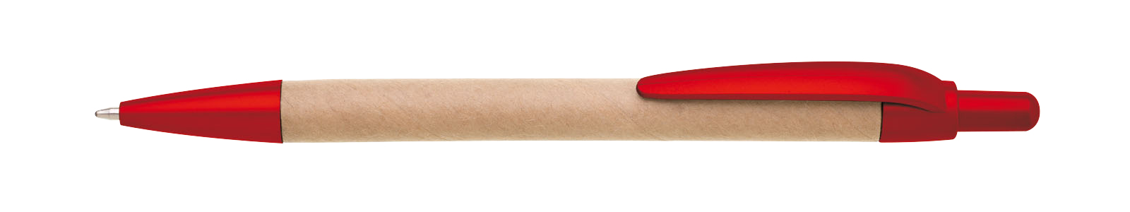 VIRON METALIC propiska papírová červená