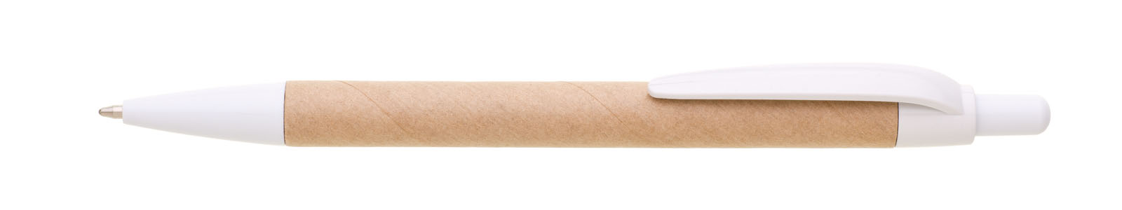 VIRON METALIC propiska papírová bílá