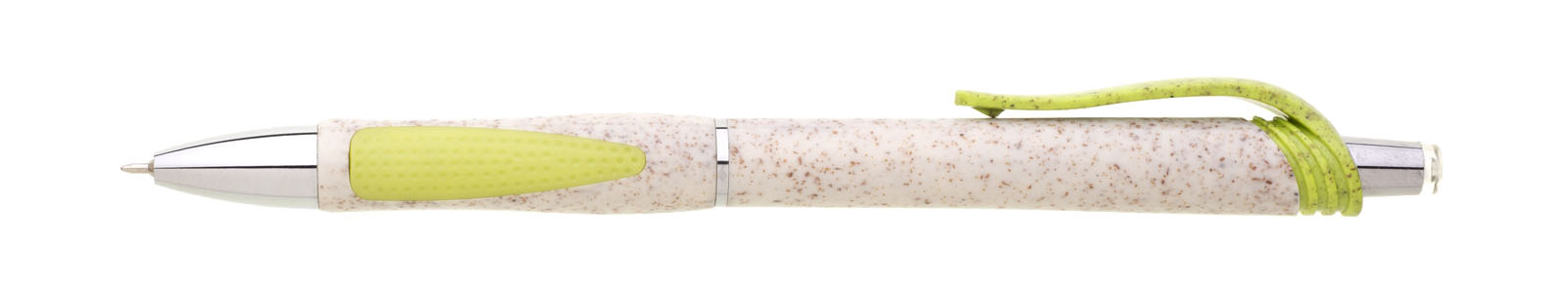 VENDI propiska sláma/plast  hrot 0,5 mm /D zelená světlá
