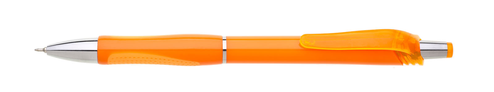 FLORI propiska plast s náplní semigel oranžová