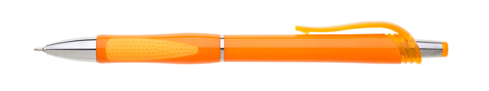 FLORI propiska plast s náplní semigel oranžová
