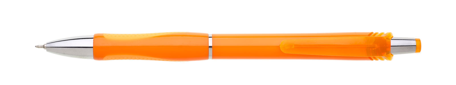 FLORI propiska plast s náplní semigel oranžová