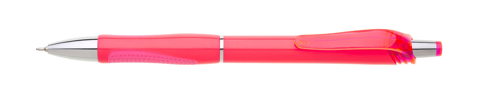 FLORI propiska plast s náplní semigel růžová