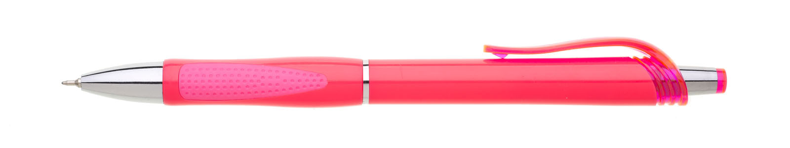 FLORI propiska plast s náplní semigel růžová