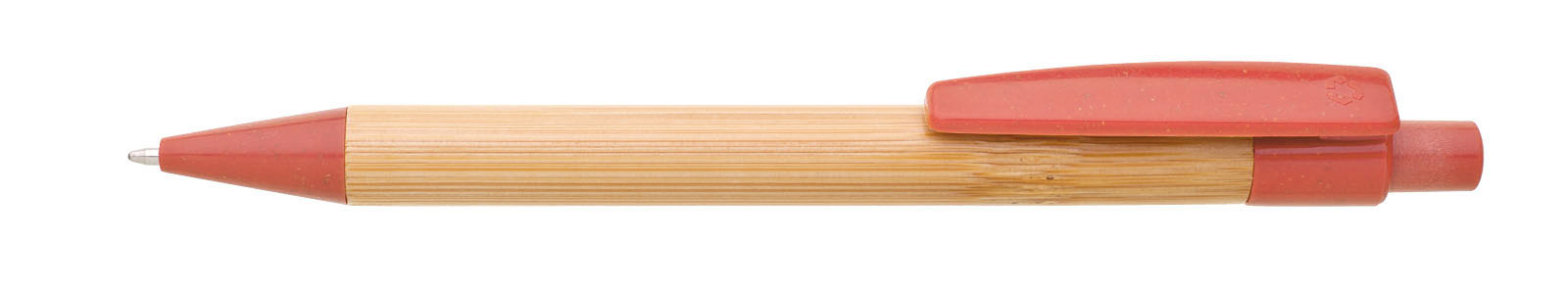 BORGO STRAW propiska bambus červená