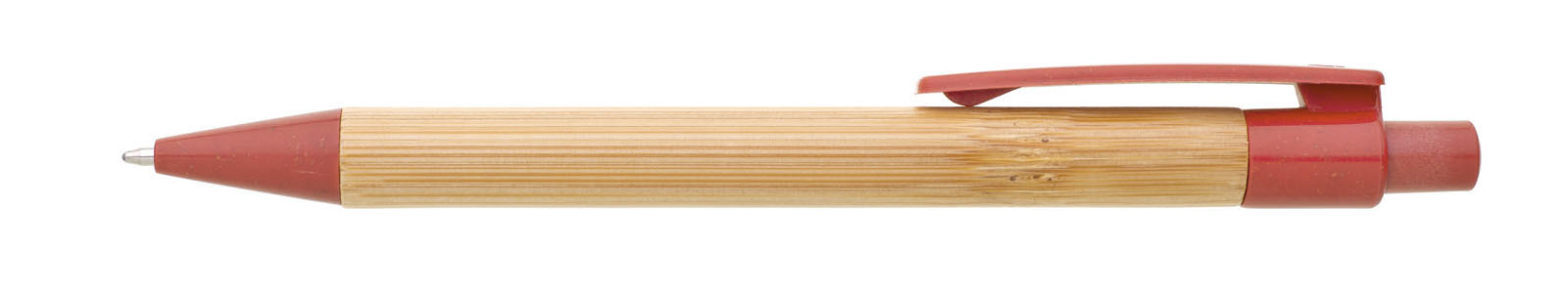 BORGO STRAW propiska bambus červená