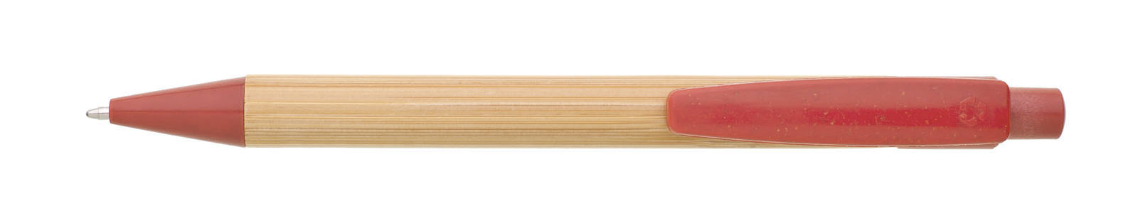 BORGO STRAW propiska bambus červená