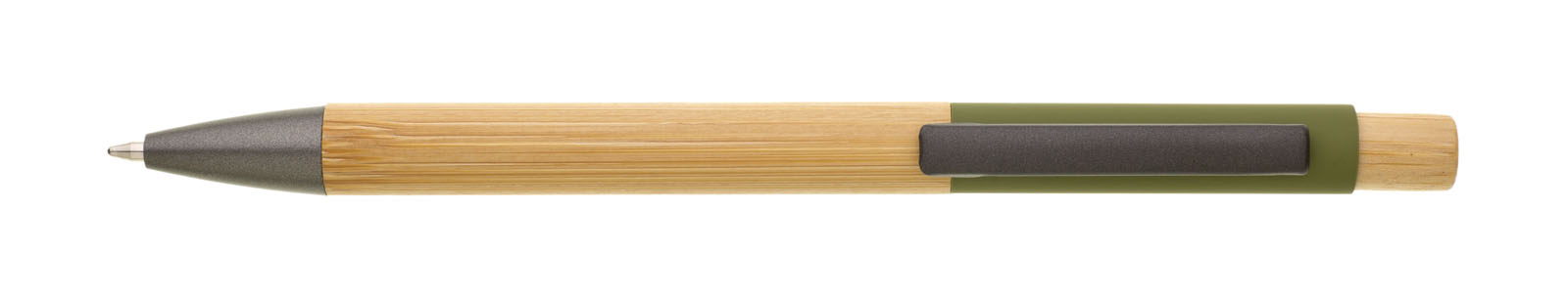 APULI SOFT propiska bambus/kov zelená