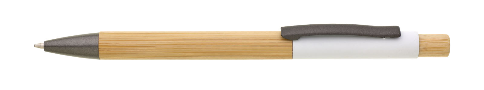 APULI SOFT propiska bambus/kov bílá