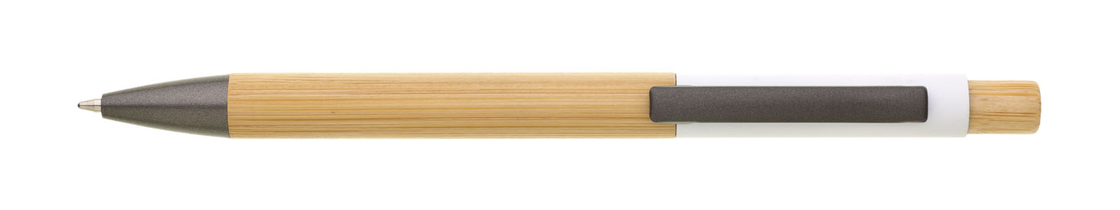 APULI SOFT propiska bambus/kov bílá