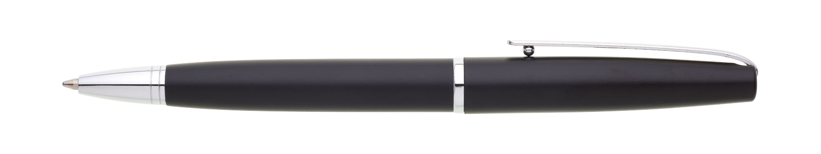 GINALI BLACK propiska kov stříbrná