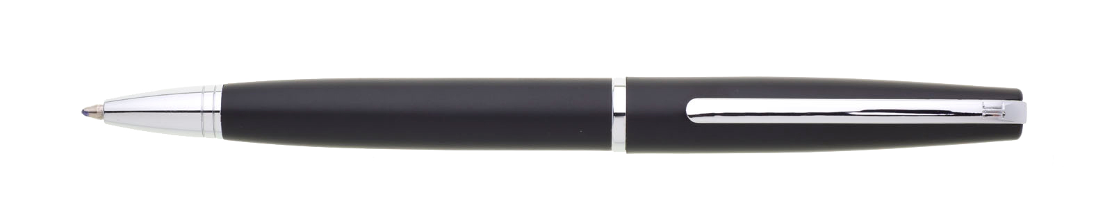 GINALI BLACK propiska kov stříbrná