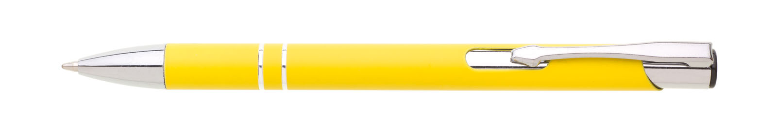 SIONA SOFT propiska kov žlutá