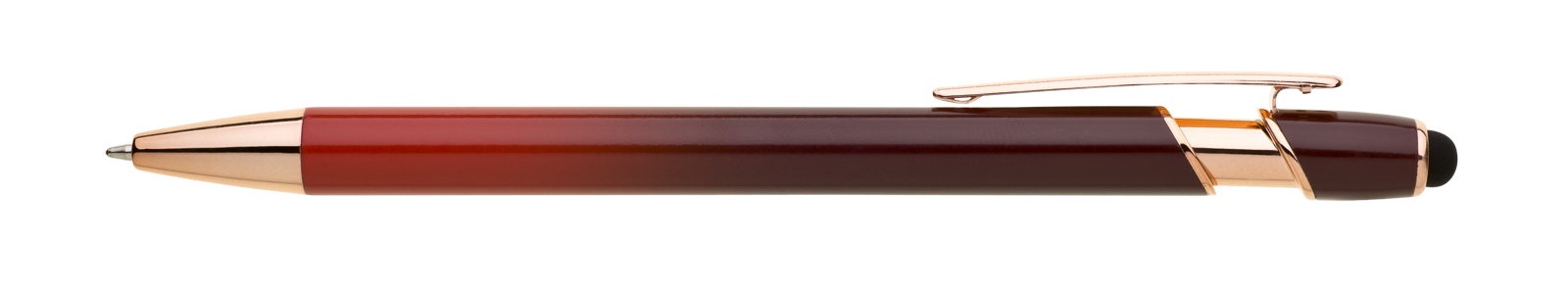 ARCO DUO RE propiska kov červená