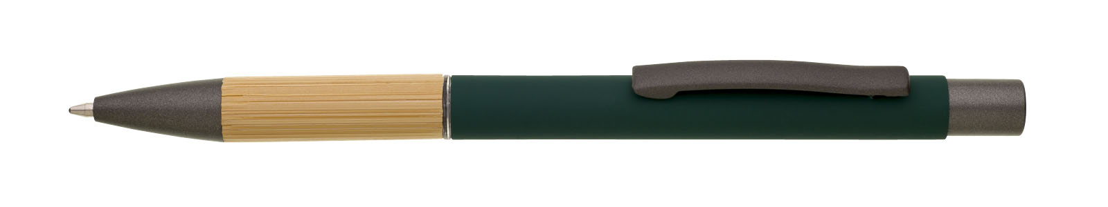 DORIO SOFT propiska bambus/kov - hrot 1,0 mm zelená