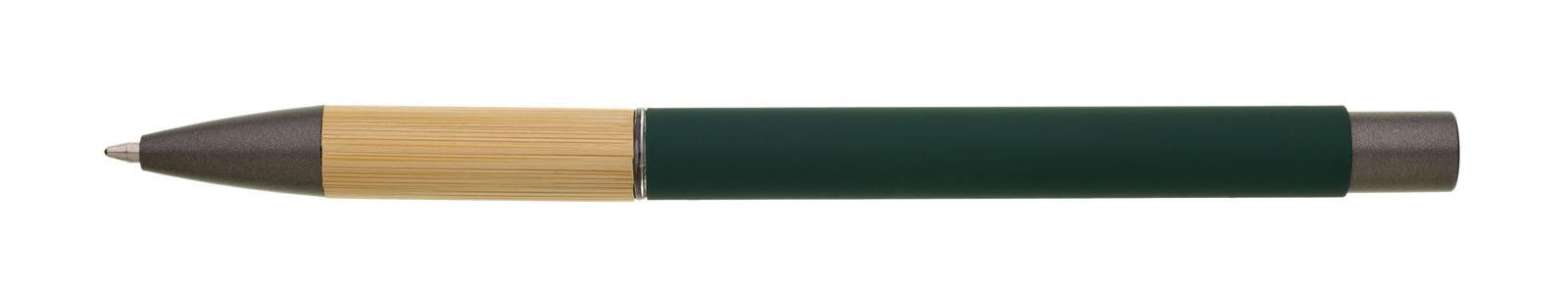 DORIO SOFT propiska bambus/kov - hrot 1,0 mm zelená