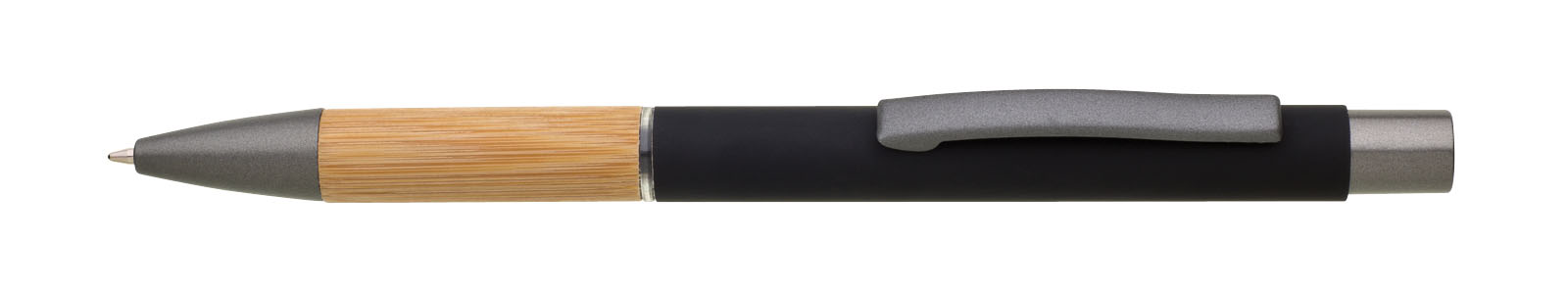 DORIO SOFT propiska bambus/kov - hrot 1,0 mm černá