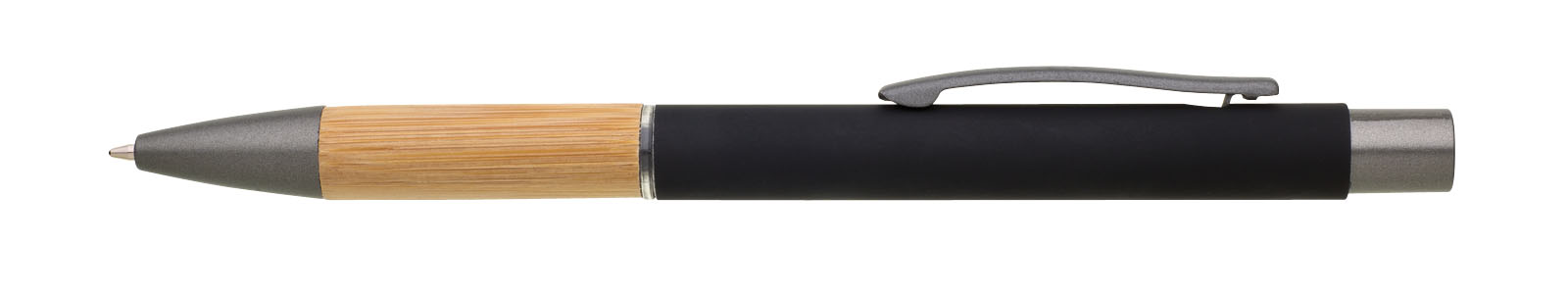 DORIO SOFT propiska bambus/kov - hrot 1,0 mm černá