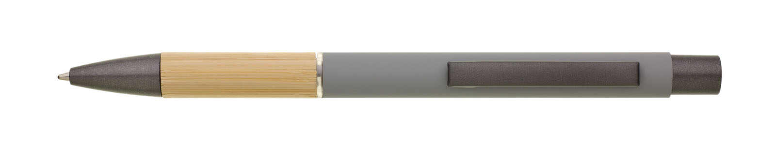 DORIO SOFT propiska bambus/kov - hrot 1,0 mm šedá