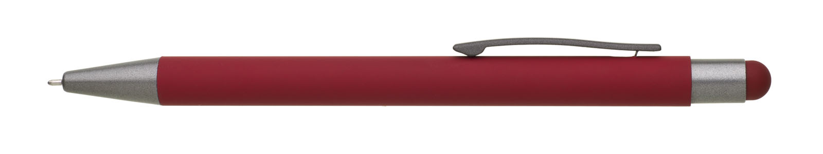ROGET SOFT SG propiska kov - hrot 0,5 mm červená