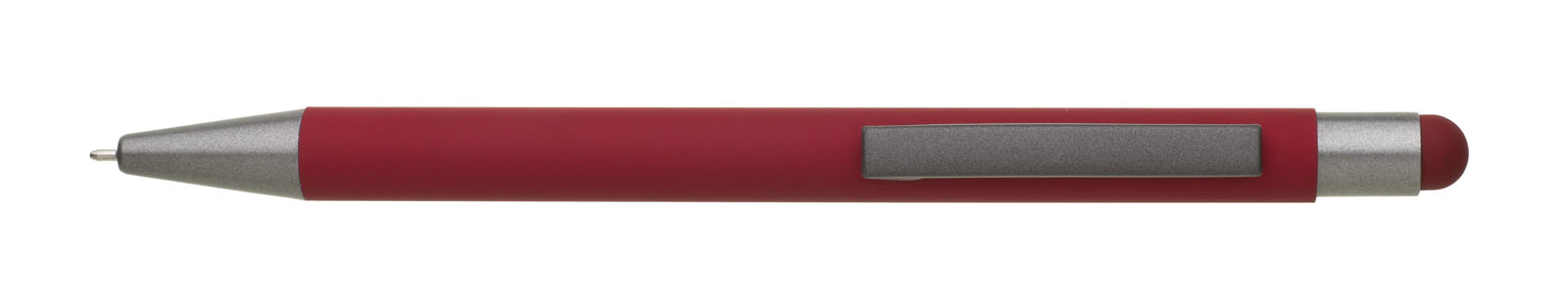 ROGET SOFT SG propiska kov - hrot 0,5 mm červená