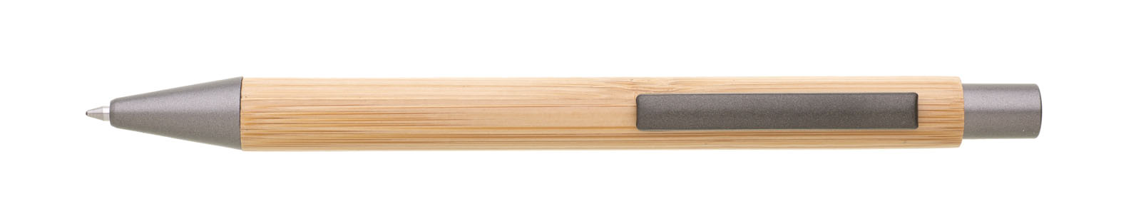 RIVET propiska bambus/kov šedá