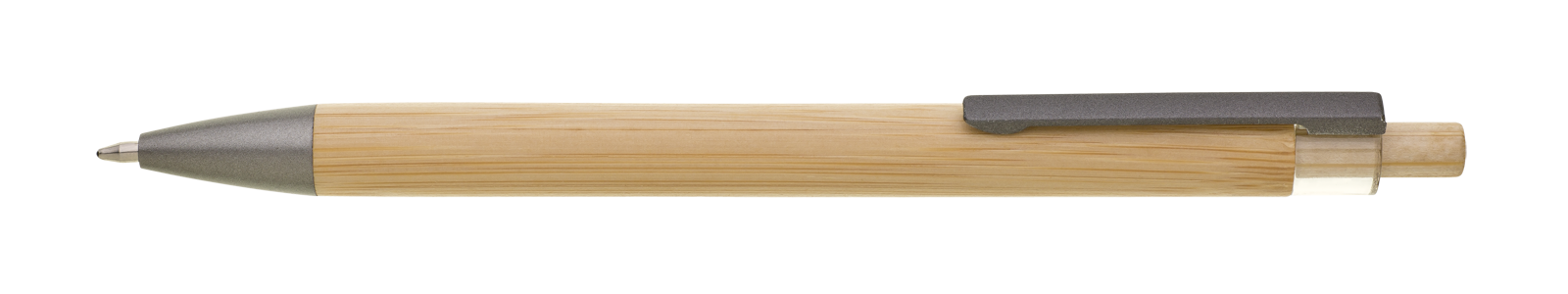 LENDO  bambusová propiska s kovovým klipem natur