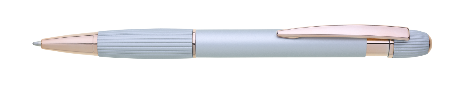 AUREO SOFT RE propiska kov stříbrná