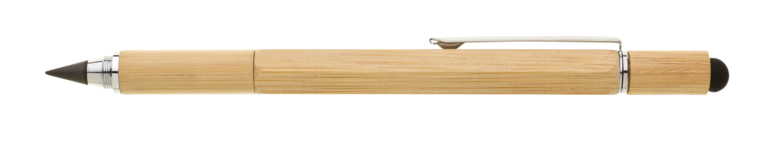 ATREZO PLUS multifukční bambusová tužka 6 v1 natur
