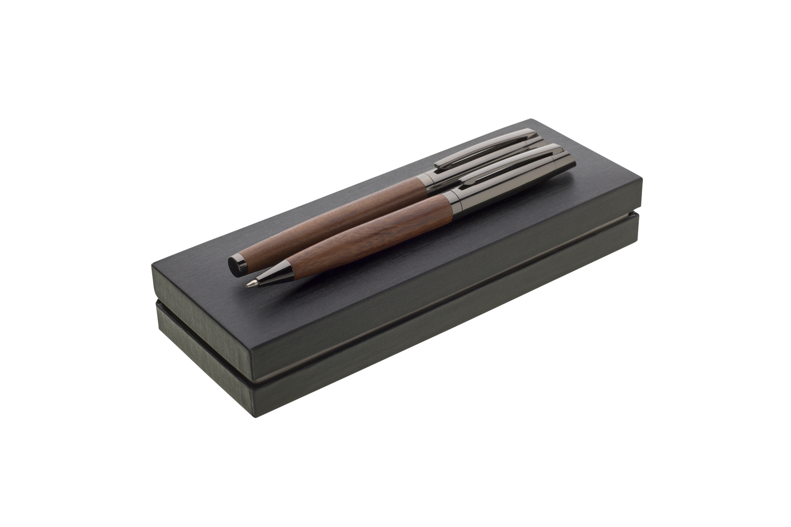 GENERO WOOD sada kov BP+RP hnědá