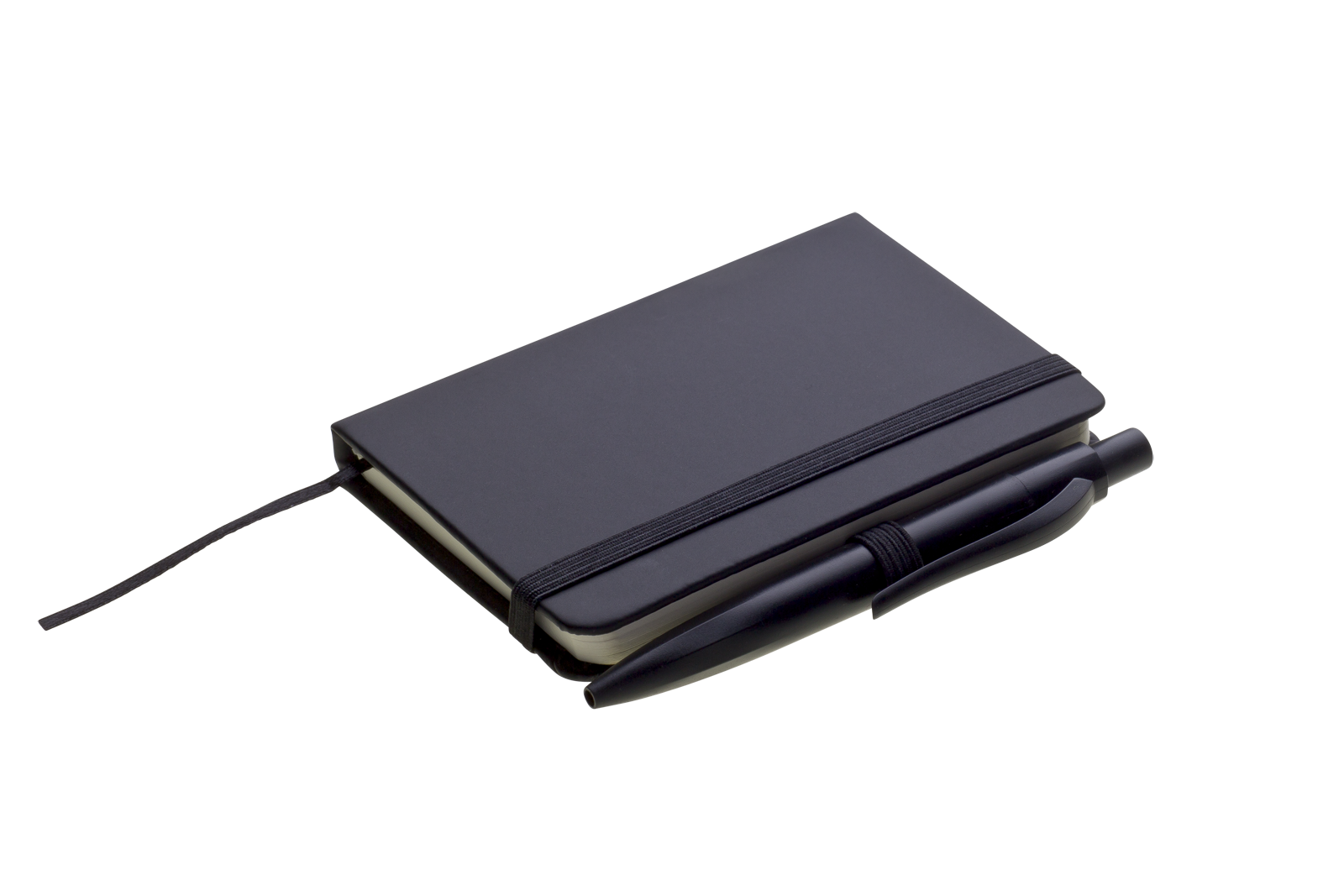 PURENOTE SET zápisník A7 s propiskou černá