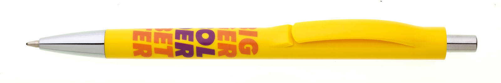 LINEA propiska plast žlutá