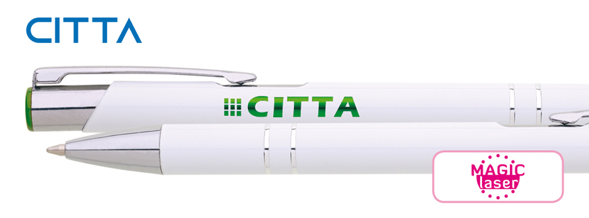 CITTA propiska kov oranžová