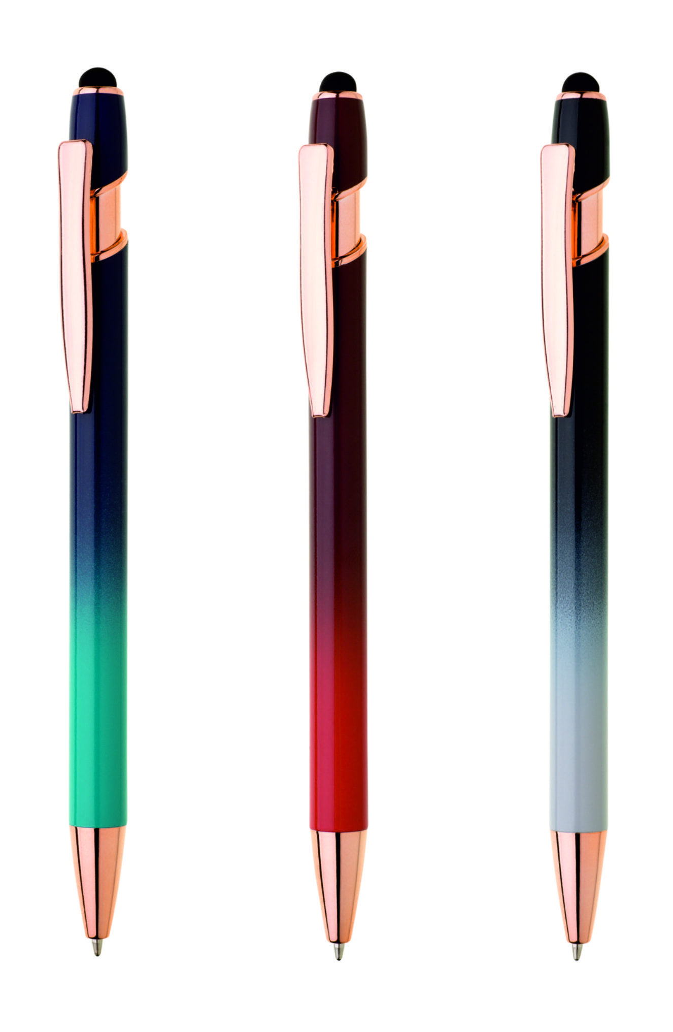 ARCO DUO RE propiska kov červená