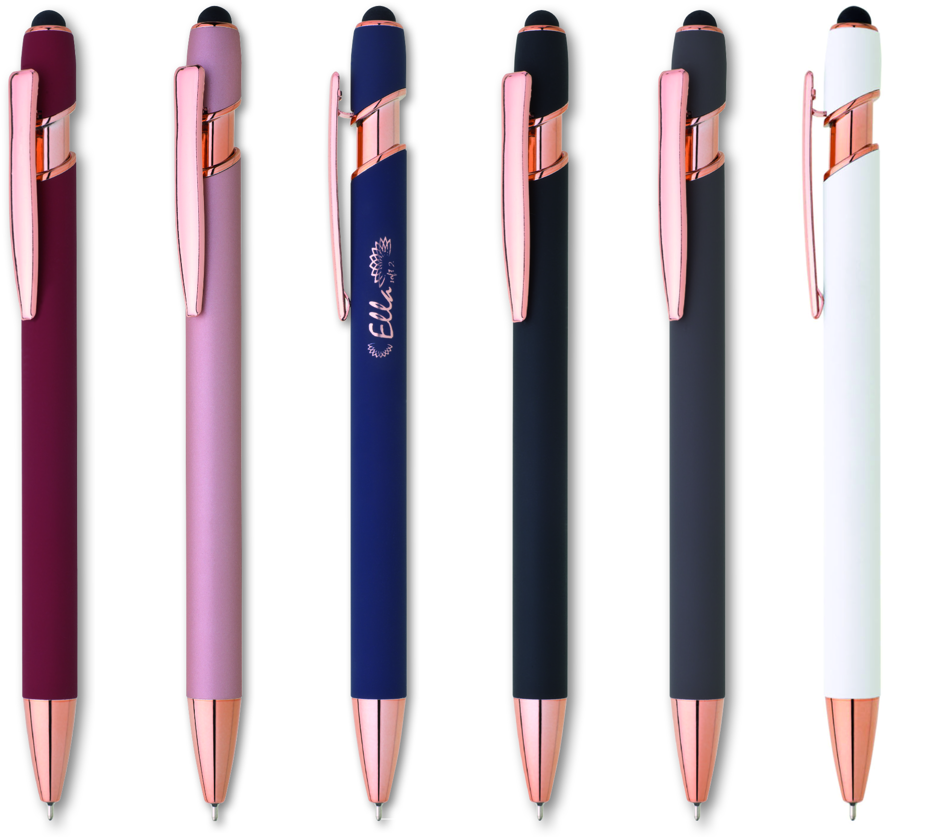 ELLA SOFT  propiska kov - hrot 1 mm růžová