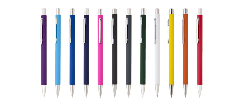 METRIA SOFT propiska kov oranžová